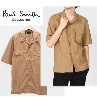 ポールスミス(Paul Smith)の《ポールスミスコレクション》新品 伊製生地 ミリタリーテイスト シャツ L(シャツ)