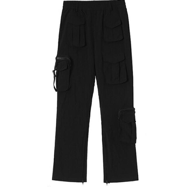 Rick Owens(リックオウエンス)の新作　多機能付きポケット　パンツ　カーゴパンツ　ストリート　スニーカー　好きに メンズのパンツ(ワークパンツ/カーゴパンツ)の商品写真
