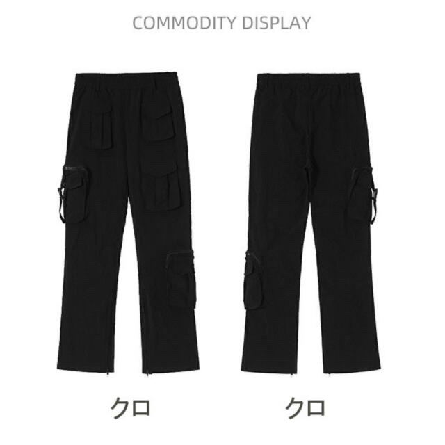 Rick Owens(リックオウエンス)の新作　多機能付きポケット　パンツ　カーゴパンツ　ストリート　スニーカー　好きに メンズのパンツ(ワークパンツ/カーゴパンツ)の商品写真