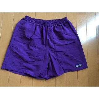 パタゴニア(patagonia)のパタゴニア patagonia バギーズショーツ パープル、イエロー(ショートパンツ)