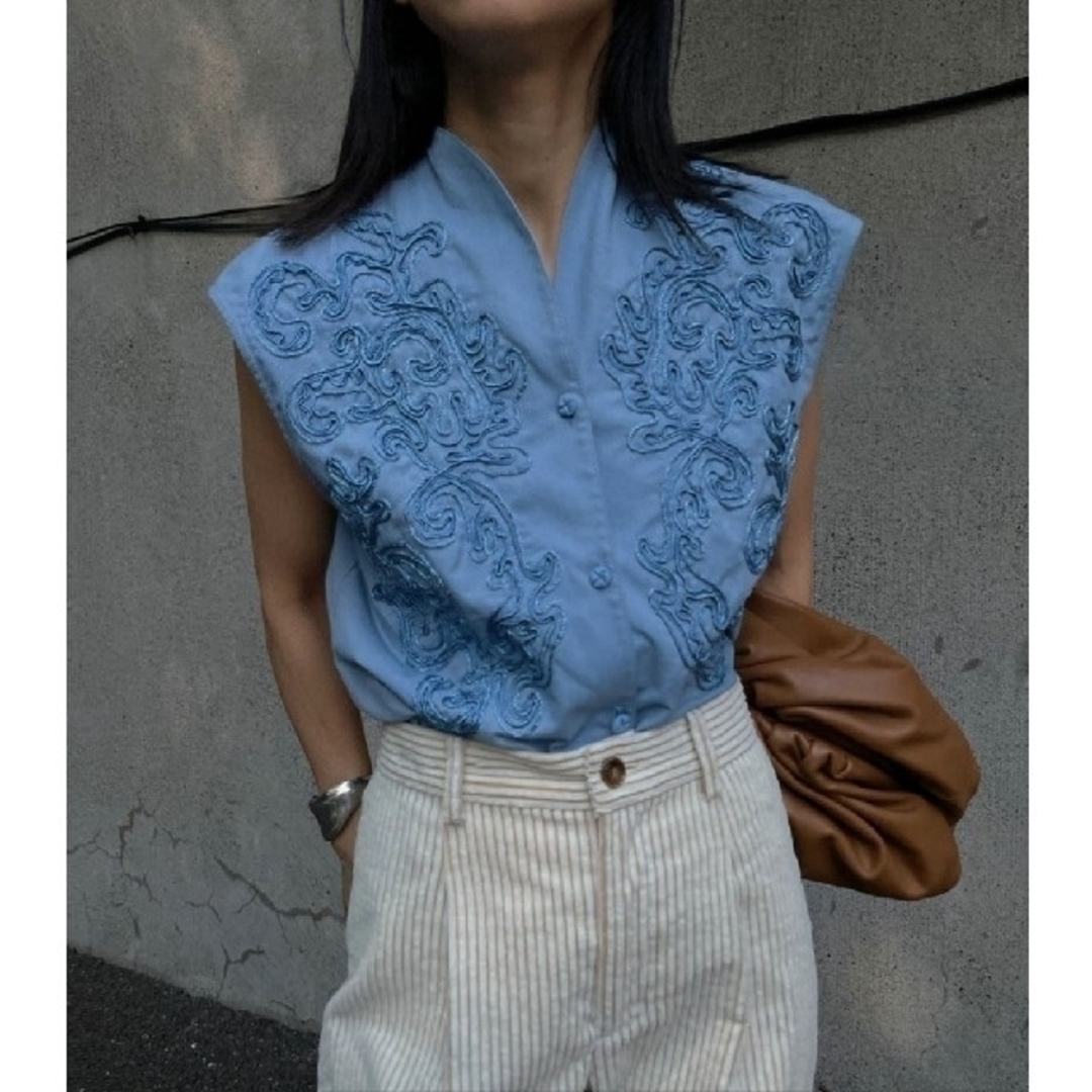 Ameri VINTAGE - 【新品タグ付き】Ameri CODE EMBROIDERY TOPの通販 by