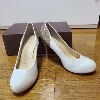 【専用です】ウェディング　パンプス　24cm(ハイヒール/パンプス)