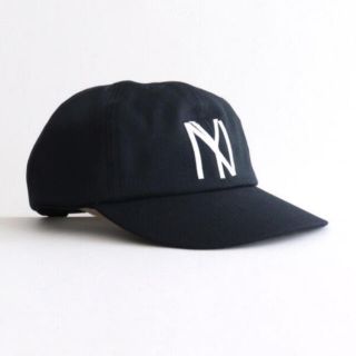 カムズアンドゴーズ(COMESANDGOES)のCOMESANDGOES 22aw Yankees Cap Navy ネイビー(キャップ)