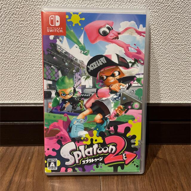 Nintendo Switch(ニンテンドースイッチ)の【即発送】スプラトゥーン2 Switch エンタメ/ホビーのゲームソフト/ゲーム機本体(家庭用ゲームソフト)の商品写真