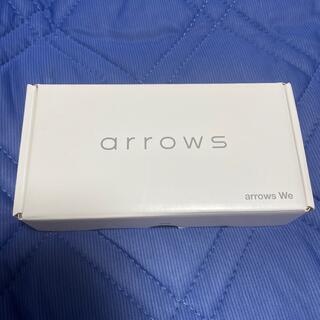 フジツウ(富士通)のFCNT arrows We FCG01 ブラック　新品未使用品　値下げ(スマートフォン本体)