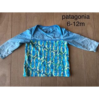 パタゴニア(patagonia)のpatagonia パタゴニア　ラッシュガード　長袖　70 80 6-12m(その他)