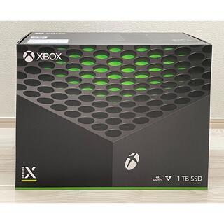 エックスボックス(Xbox)の新品 Microsoft Xbox Series X RRT-00015(家庭用ゲーム機本体)