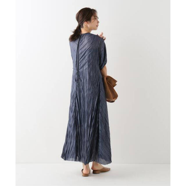 JANE SMITH(ジェーンスミス)のJANE SMITH PLEATS DOLMAN ワンピース レディースのワンピース(ロングワンピース/マキシワンピース)の商品写真