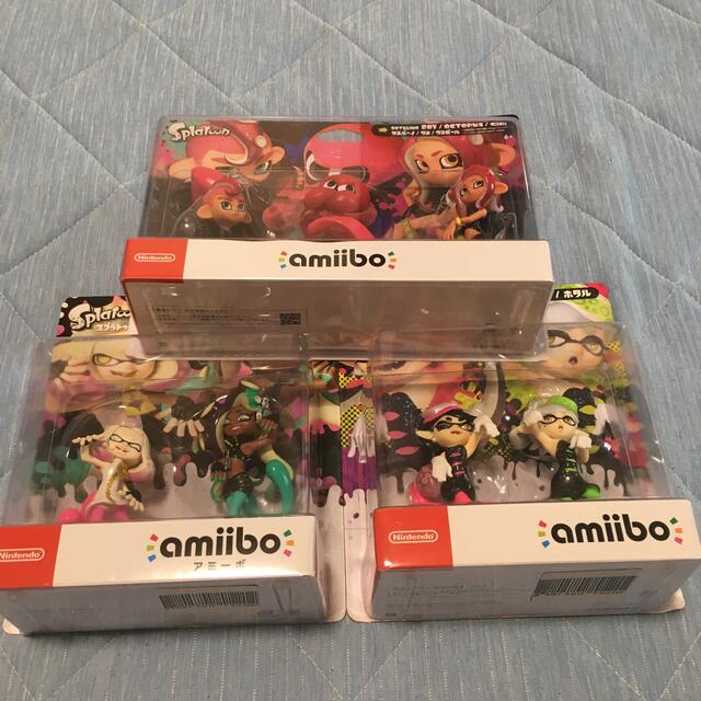 amiibo スプラトゥーン　3セット　7体