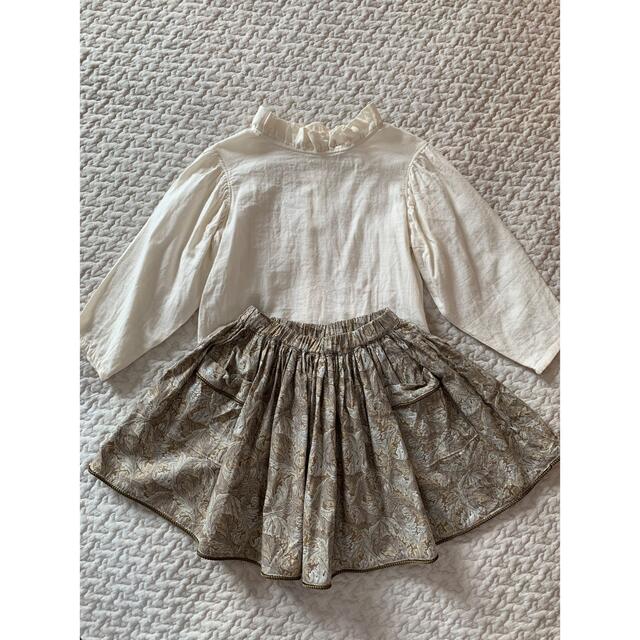 Caramel baby&child (キャラメルベビー&チャイルド)のjune little closet  スカート　100 キッズ/ベビー/マタニティのキッズ服女の子用(90cm~)(スカート)の商品写真