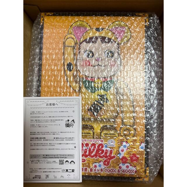 BE＠RBRICK 招き猫 ペコちゃん 金運 金メッキ 100% & 400% | www