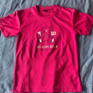 ウィルソン(wilson)のバドミントン　ウィルソンtシャツ(バドミントン)