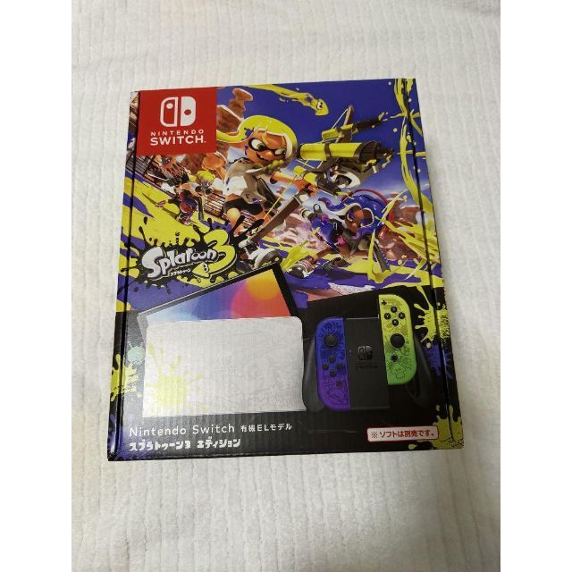 ゲームソフト/ゲーム機本体Nintendo　Switch　有機EL　スプラトゥーン3　エディション　新品