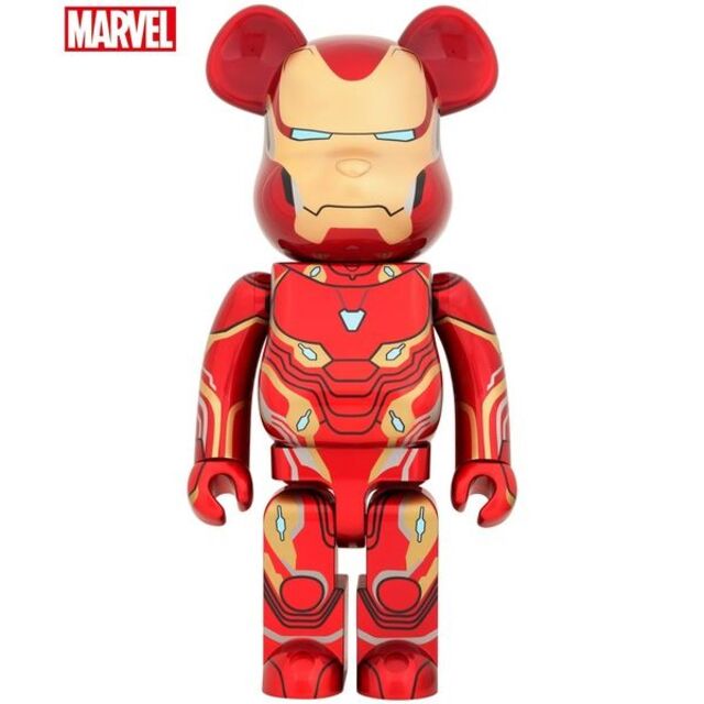 MEDICOM TOY(メディコムトイ)のBE@RBRICK IRON MAN MARK 50 1000％ エンタメ/ホビーのおもちゃ/ぬいぐるみ(その他)の商品写真