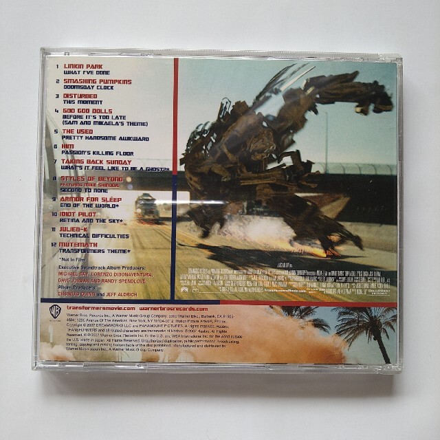 【CD】トランスフォーマー　サウンドトラック エンタメ/ホビーのCD(映画音楽)の商品写真