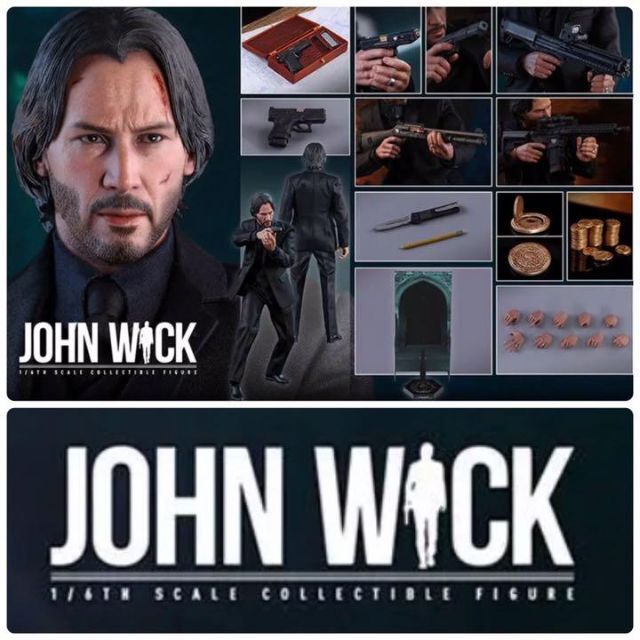 希少美品】HotToys ジョン・ウィック John Wick フィギュア-