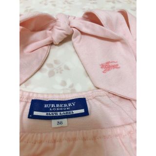 バーバリーブルーレーベル(BURBERRY BLUE LABEL)のブルーレーベル　カットソー(カットソー(半袖/袖なし))