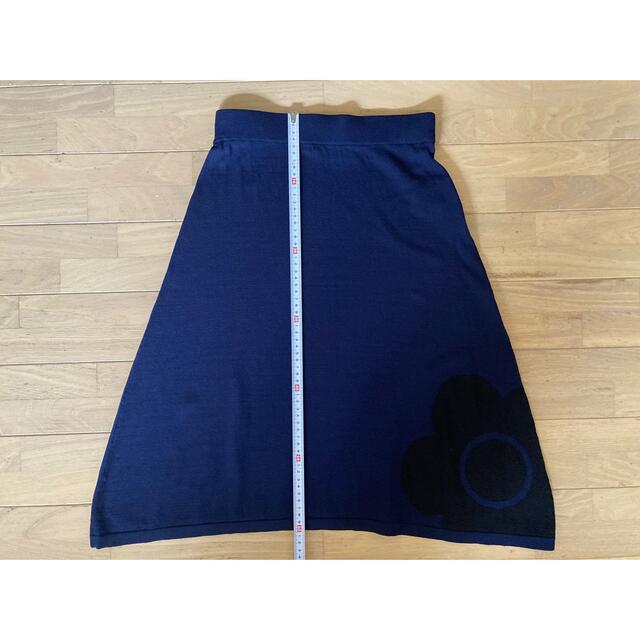 MARY QUANT(マリークワント)のマリークヮント ニットスカート レディースのスカート(ひざ丈スカート)の商品写真