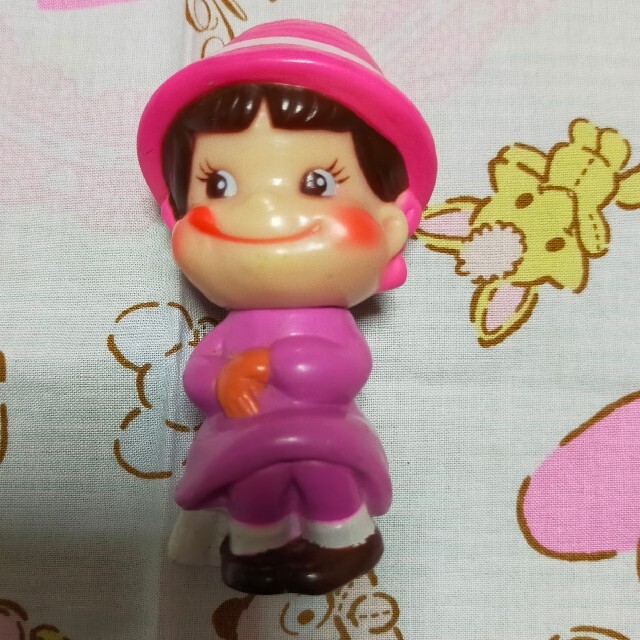 ペコちゃんソフビ人形 不二家