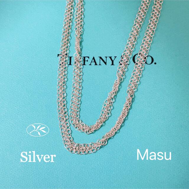 Tiffany & Co. - 美品TIFFANY&Co.ティファニーメッシュネックレス ...