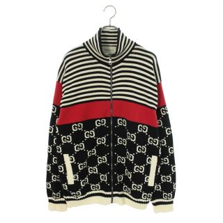 クリーニング GUCCI GG スター ジップ ニット M ブラック ボンバー