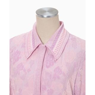 mame Flowered Jacquard Polo Shirt 1 タグあり