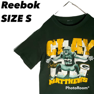 リーボック(Reebok)のリーボック　 Tシャツ S グリーンベイパッカーズ　クレイマシューズ　NFL (Tシャツ(半袖/袖なし))
