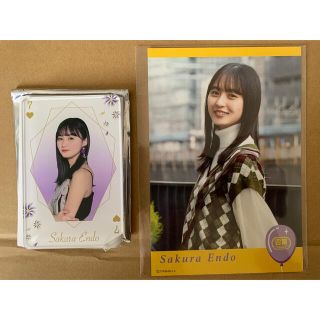 ノギザカフォーティーシックス(乃木坂46)の乃木坂46  遠藤さくら　アクリルスタンド(アイドルグッズ)