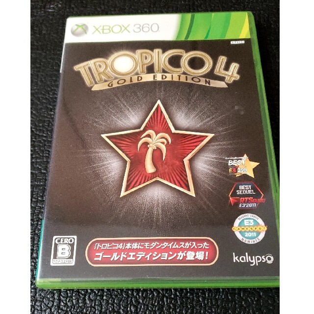 トロピコ4 ゴールドエディション XB360 エンタメ/ホビーのゲームソフト/ゲーム機本体(家庭用ゲームソフト)の商品写真