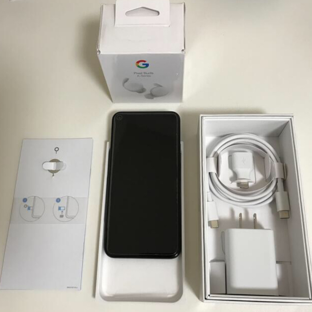 スマホ/家電/カメラ【Google Pixel5 SIMフリー,Pixel Buds未開封品】