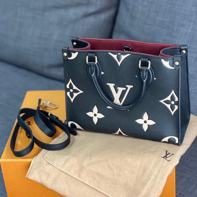 誠実】 LOUIS VUITTON ルイヴィトン オンザゴーPM - トートバッグ