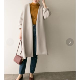 アーバンリサーチ(URBAN RESEARCH)の♡様専用URダンボールニットライトコート& ITEMSダンボールノーカラーコート(ノーカラージャケット)