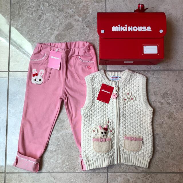 mikihouse(ミキハウス)のご専用です♡新品♡ミキハウスのパンツ キッズ/ベビー/マタニティのキッズ服女の子用(90cm~)(その他)の商品写真