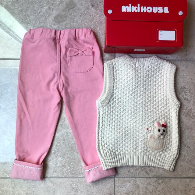 mikihouse(ミキハウス)のご専用です♡新品♡ミキハウスのパンツ キッズ/ベビー/マタニティのキッズ服女の子用(90cm~)(その他)の商品写真