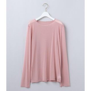 ロク(6 (ROKU))の＜6(ROKU)＞NYLON TULLE PULLOVER/トップス(カットソー(長袖/七分))