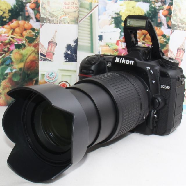 【祝開店！大放出セール開催中】 Nikon - ❤️万能レンズ&カメラバッグ&予備バッテリー付き❤️Nikon D7500❤️ デジタル一眼