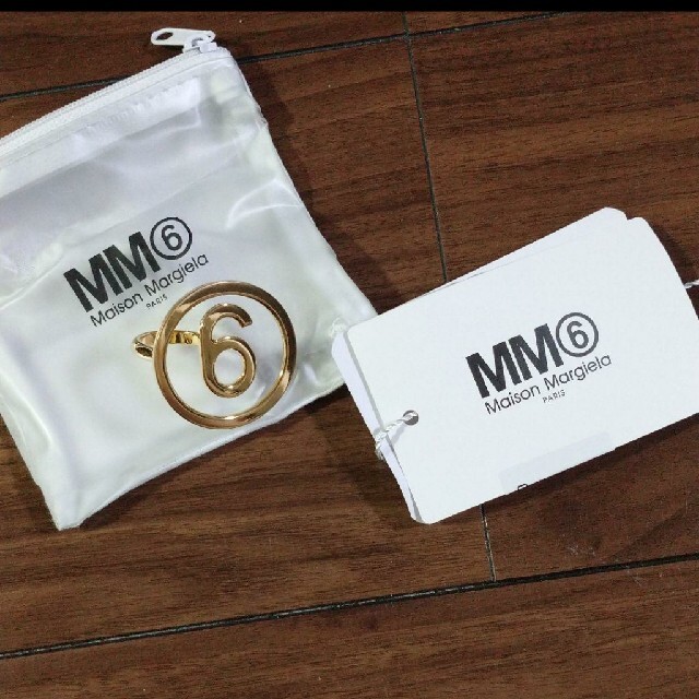 XSサイズ/MM6 Maison Margielaリング/指輪/ゴールド
