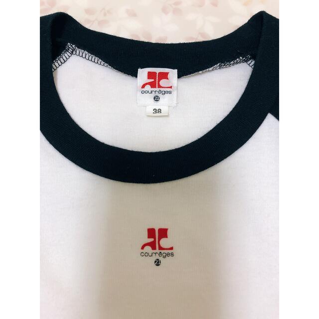 Courreges(クレージュ)のクレージュ　Tシャツ レディースのトップス(Tシャツ(半袖/袖なし))の商品写真