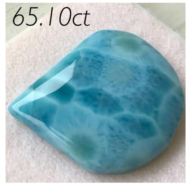 天然ラリマールルース 約65.10ct 史上最も激安 lesnomadesques.com