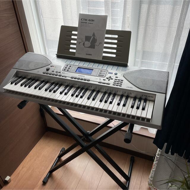 CASIO - お得セット!CASIO CTK−691 電子ピアノ キーボード 取 CASIO - お得セット!CASIO CTK−691 電子ピアノ キーボード 取