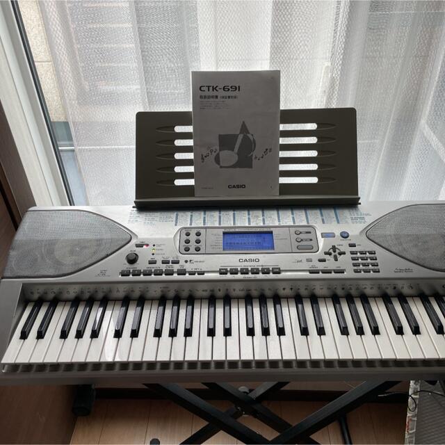 CASIO - お得セット!CASIO CTK−691 電子ピアノ キーボード 取 CASIO - お得セット!CASIO CTK−691 電子ピアノ キーボード 取