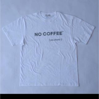 シャンティ(SHANTii)のNO COFFEE × SHANTi i﻿﻿ コラボTシャツ L 白(Tシャツ/カットソー(半袖/袖なし))