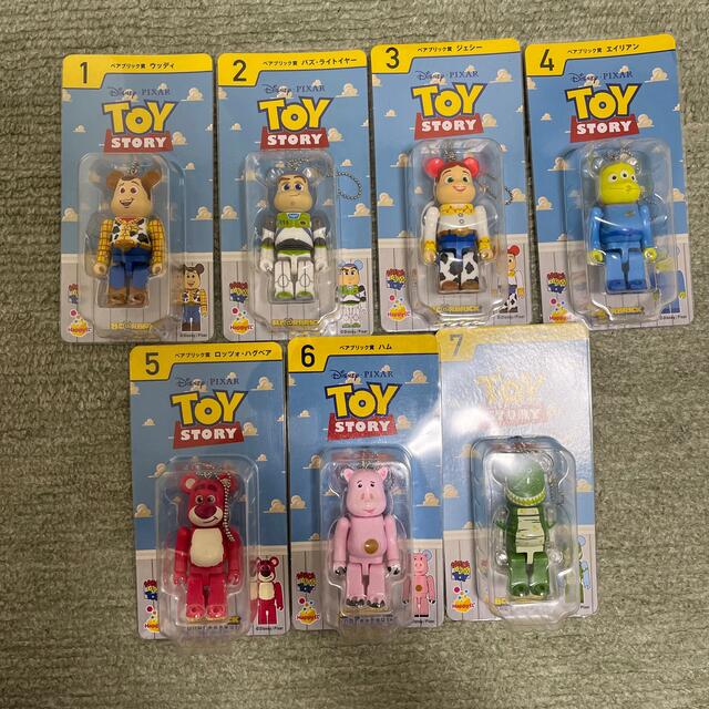Happyくじ ピクサー トイストーリー ベアブリック コンプリート 【お気
