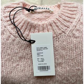AURALEE  18AW BABY CAMEL KNIT