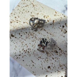 ワイドチェーンピアス シルバー(ピアス)