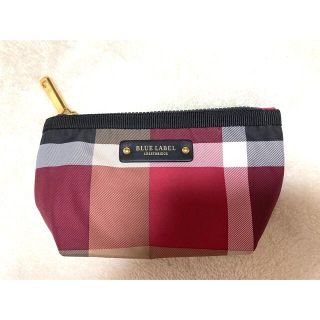 バーバリーブルーレーベル(BURBERRY BLUE LABEL)のブルーレーベル　クレストブリッジ　ポーチ(ポーチ)