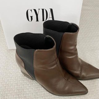 ジェイダ(GYDA)の【期間限定出品】GYDA ジェイダ　ショート ブーツ　ブラウン(ブーツ)