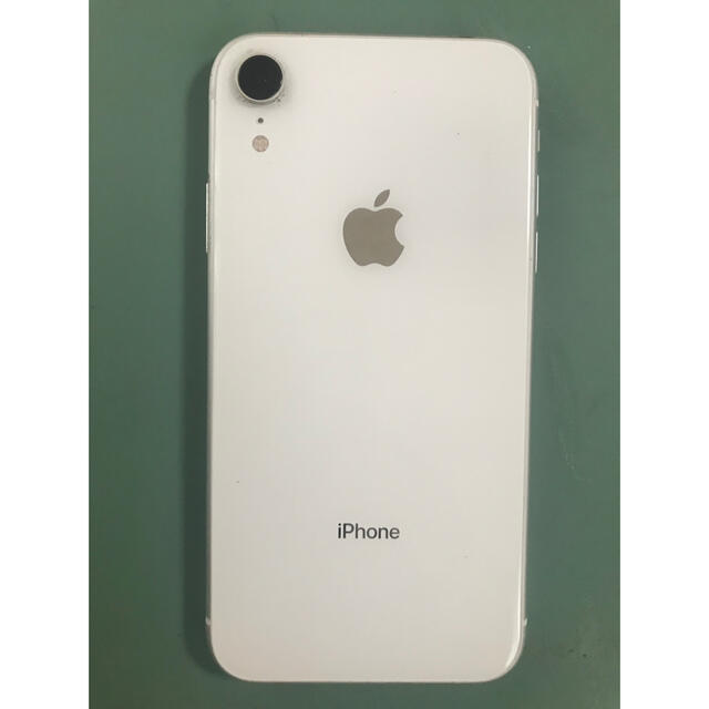 iPhone XR White 64 GB SIMフリースマホ/家電/カメラ