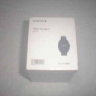 ニクソン(NIXON)の【NIXON】ニクソン　TIME　TELLER　P　BLACK(腕時計(アナログ))