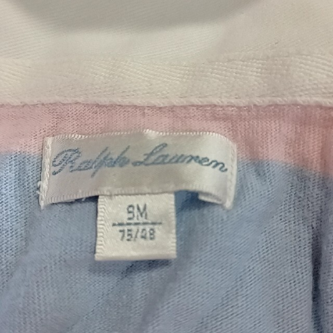 Ralph Lauren(ラルフローレン)の【Ralph Lauren】赤ちゃん用ワンピース風セット キッズ/ベビー/マタニティのベビー服(~85cm)(シャツ/カットソー)の商品写真